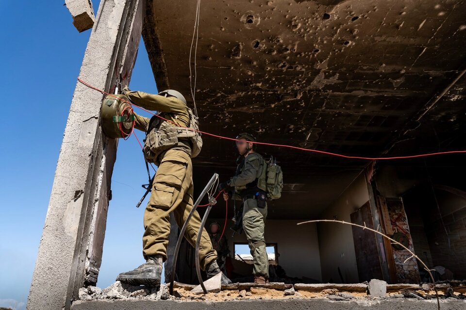 Operativomilitar de Israel en Ciudad de Gaza. (Fuente: EFE)