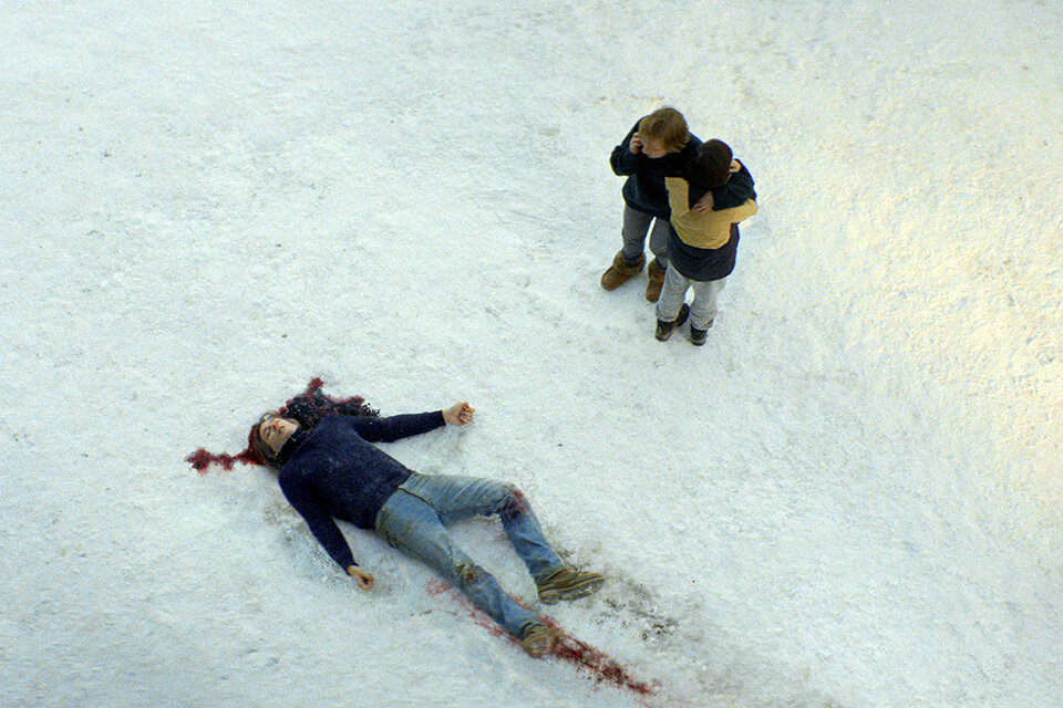 El film recrea la investigación de la muerte de un hombre, con la esposa como acusada. 