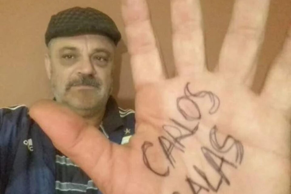 Carlos Salas, integrante de H.I.J.O.S. La Matanza. 