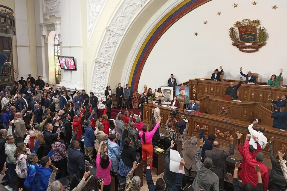 El Parlamento de Venezuela aprueba la creación del nuevo estado. (Fuente: Europapress)