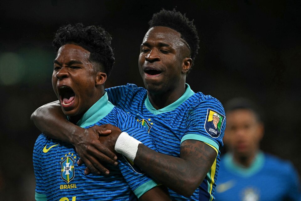 Brasil pisó fuerte en Wembley y se impuso ante Inglaterra (Fuente: AFP)