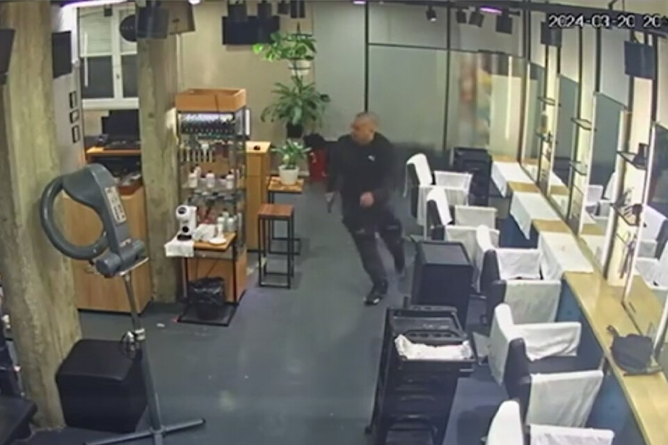 Revelan un nuevo video de la huida del asesino del peluquero de Recoleta: ¿cómo logró escapar?