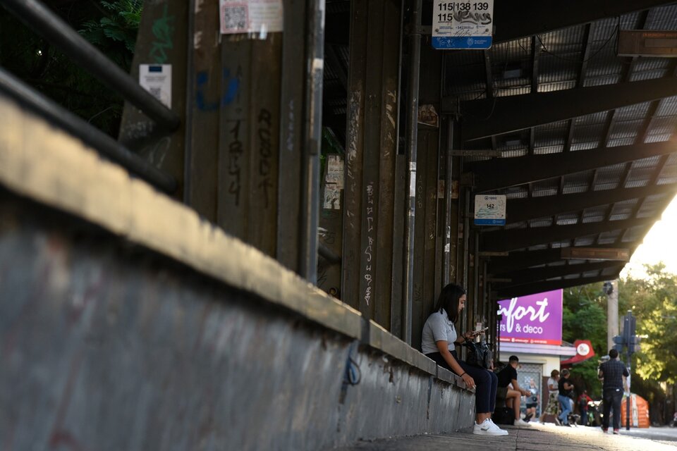 Las calles de Rosario, otra vez sin colectivos producto de la inseguridad. (Fuente: Andres Macera)