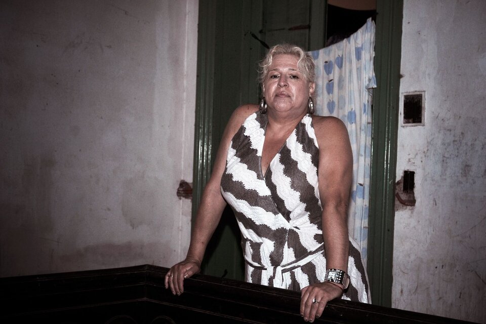 Valeria Del Mar Ramírez fue la primera persona trans en querellar en una causa de lesa humanidad. (Fuente: Sebastián Freire)