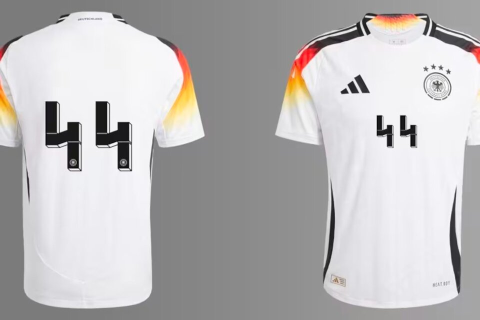 La Selección alemana cambia su camiseta por una similitud con el logo de la SS