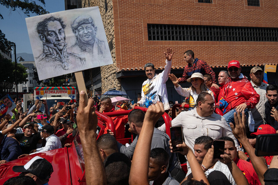 Nicolás Maduro es el candidato por el PSUV. (Fuente: AFP)