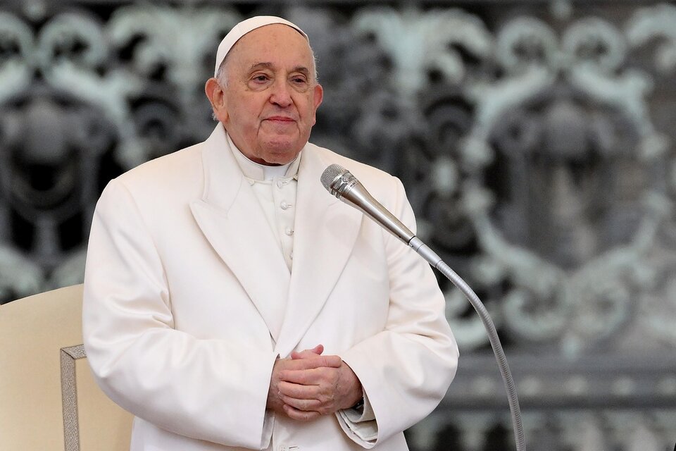 El Papa expresó su "profunda amargura" por los voluntarios asesinados en Gaza (Fuente: EFE)