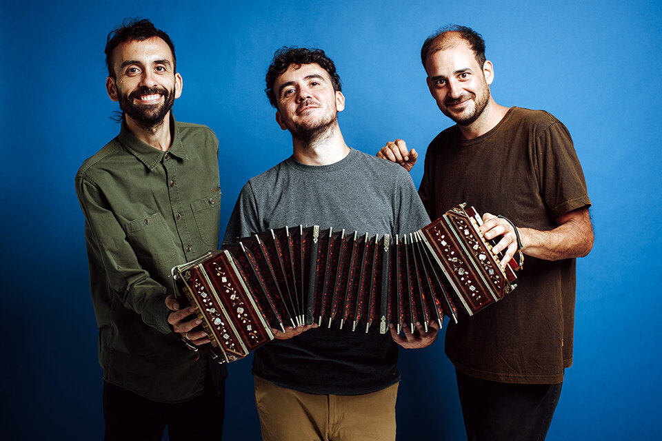 Juanpaio y Andrés Toch junto a Martín Ellena forman el trío Toch.  (Fuente: Nico Papa)