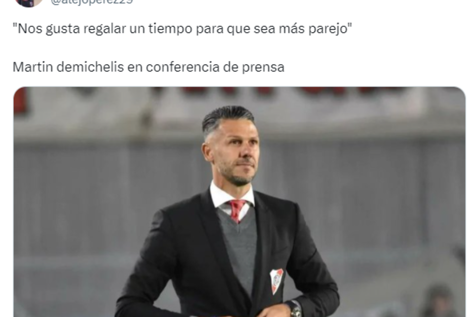 Martín Demichelis en conferencia de prensa