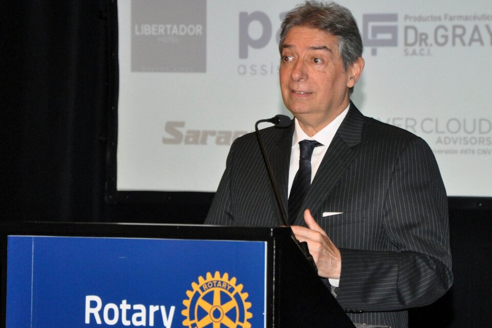 “No nos gusta que los temas de la política se  judicialicen antes de tiempo”, dijo Rosatti en el Rotary Club. (Fuente: NA)