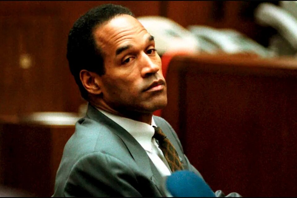 Simpson, durante el juicio de 1995. 