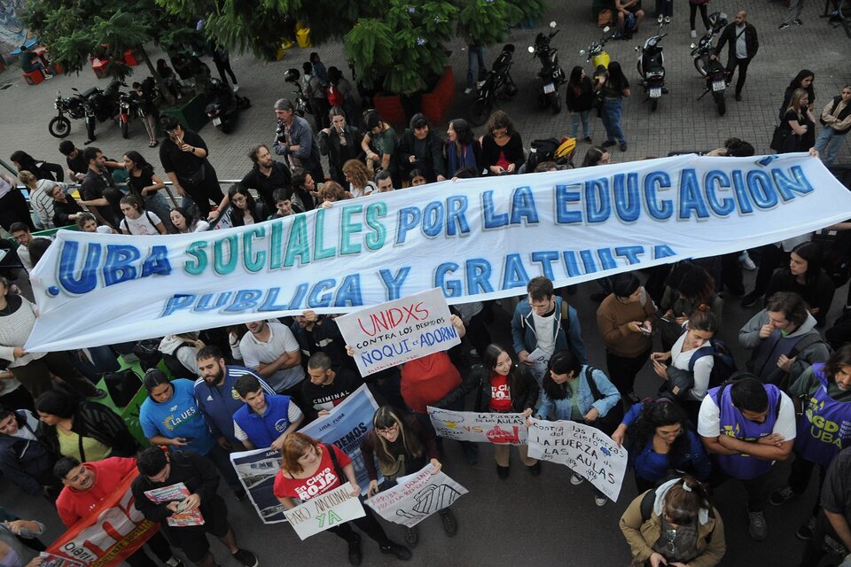 Cómo se organiza el movimiento estudiantil ante los embates de Milei (Fuente: Guadalupe Lombardo)