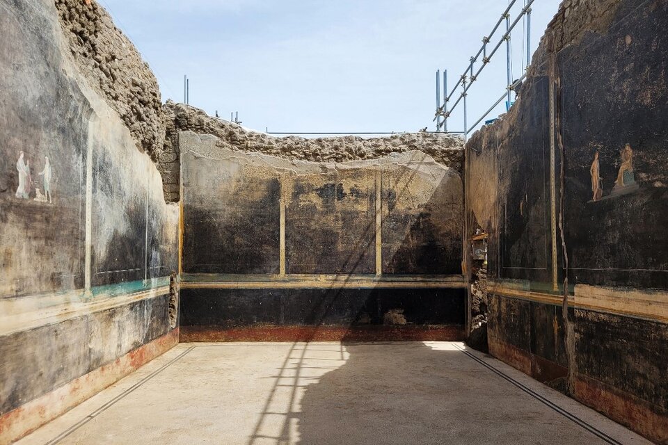 Italia: descubren frescos inspirados en la guerra de Troya (Fuente: AFP)