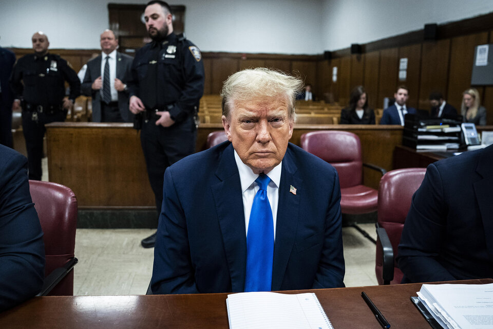 Estados Unidos: el juicio a Trump ya tiene jurado (Fuente: EFE)