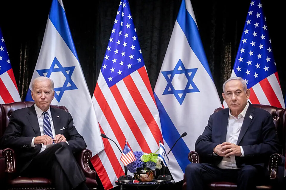 Joe Biden y Benjamin Netanyahu (Fuente: EFE)