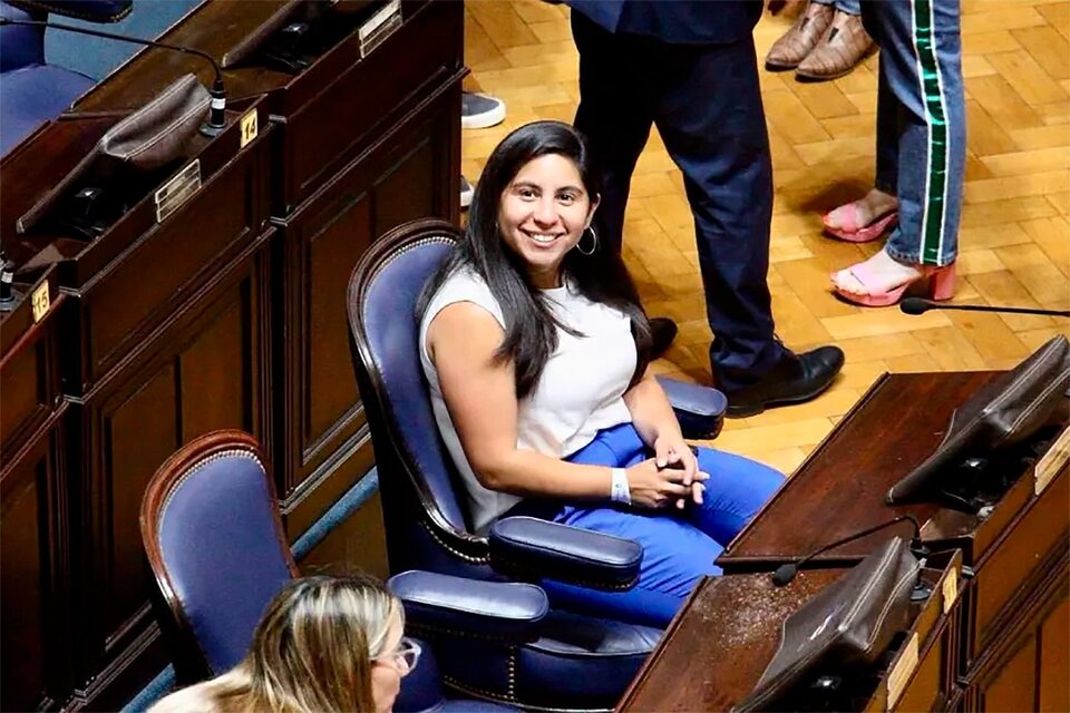 Noelia Saavedra es de Moreno y forma parte del bloque de Unión por la Patria. 