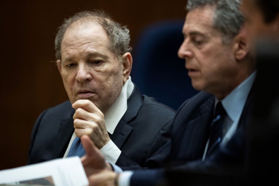 La Corte de Nueva York anuló la condena por delito sexual al exproductor Harvey Weinstein (Fuente: AFP)