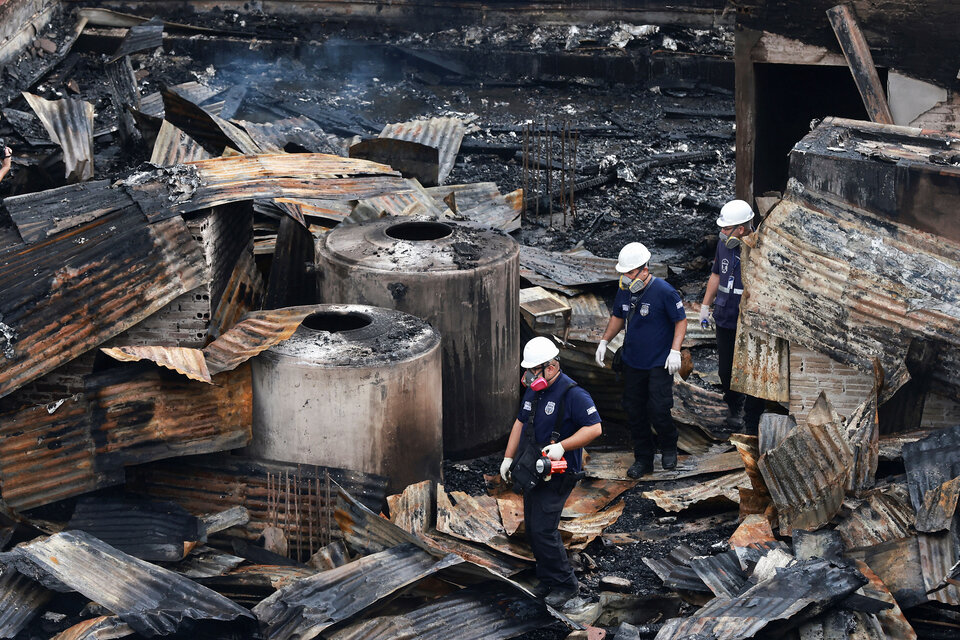 Al menos 10 muertos por un incendio en un hotel en Brasil (Fuente: NA)