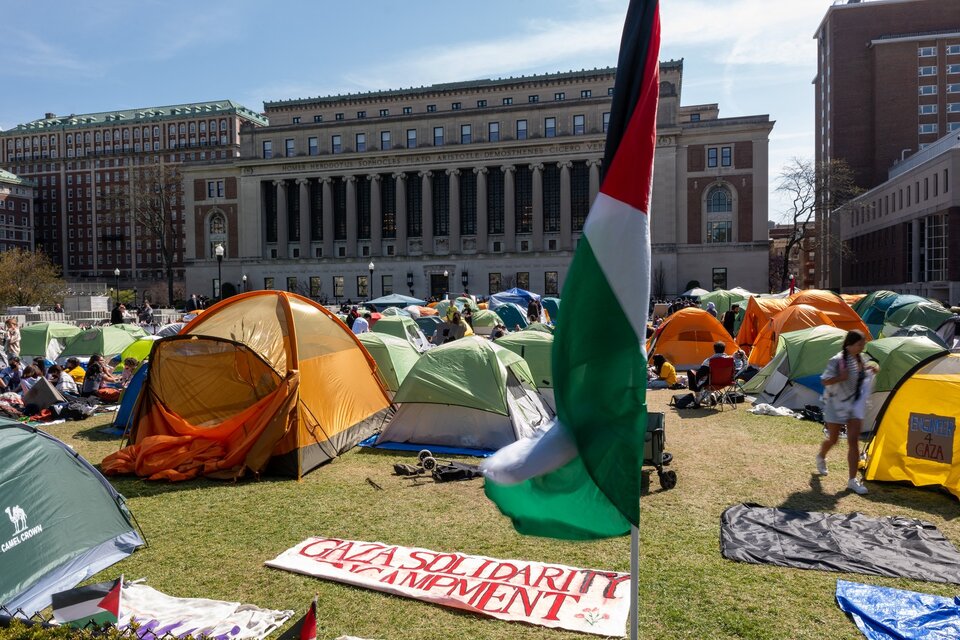 Estados Unidos: más de 600 detenidos en protestas estudiantiles propalestina (Fuente: AFP)