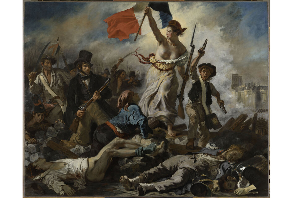 El Louvre expondrá otra vez "La libertad guiando al pueblo", la magnífica obra de Eugène Delacroix