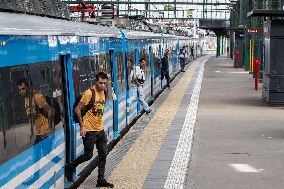 No habrá trenes durante el paro nacional de transporte del 6 de mayo. (Fuente: NA)