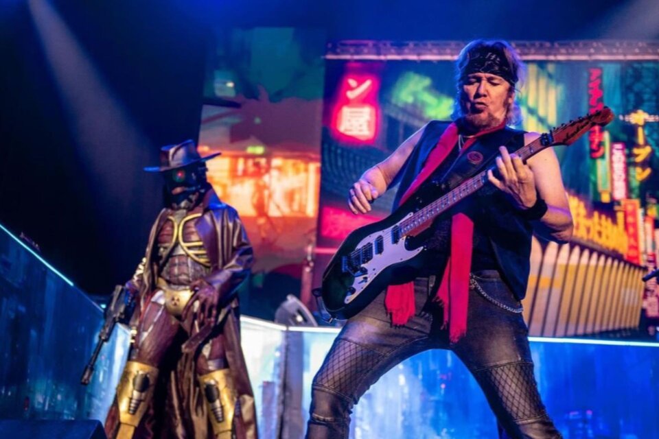 Iron Maiden confirmó una segunda fecha en Buenos Aires, pero en el Movistar Arena (Fuente: instagram.com/ironmaiden)
