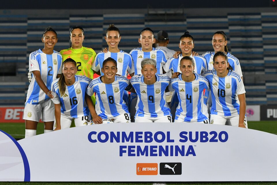Selección argentina Sub-20 femenina hoy vs Colombia: hora y dónde ver