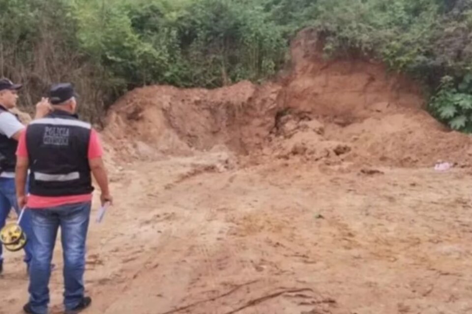 Tragedia en Salta: un joven murió tras quedar atrapado bajo una pila de arena