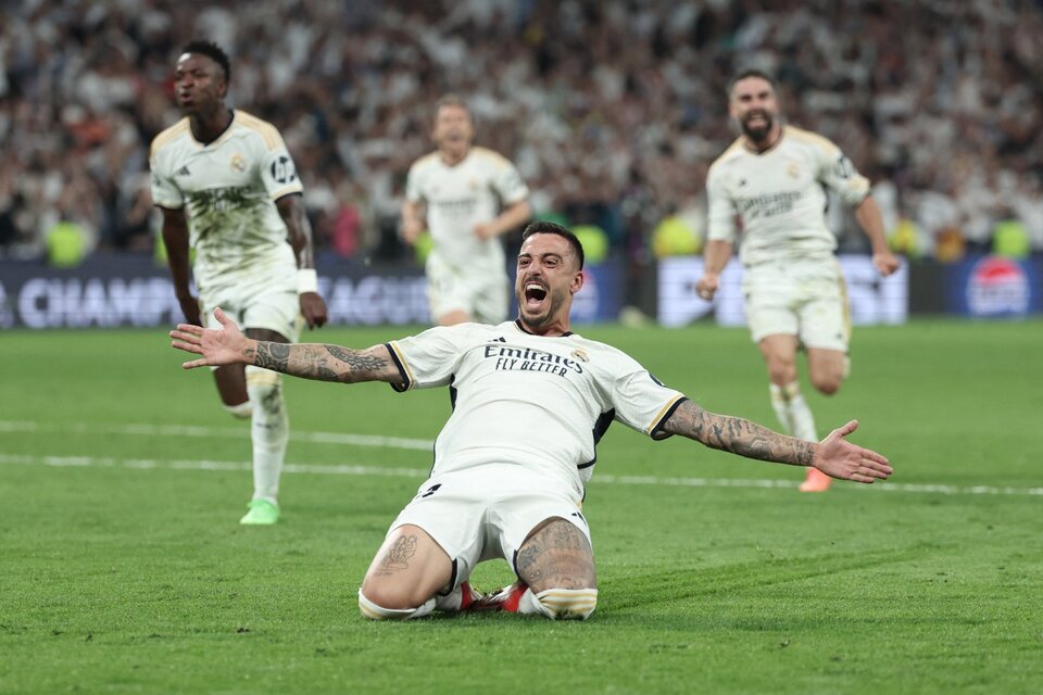 Champions League: la épica del Real Madrid otra vez llegó a la final (Fuente: AFP)