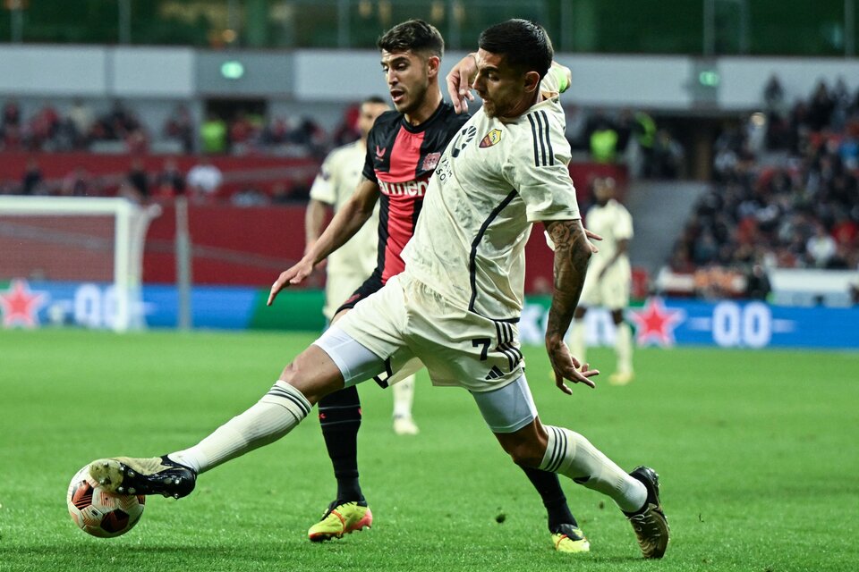 Palacios disputará la final de la Europa League con el Leverkusen (Fuente: AFP)