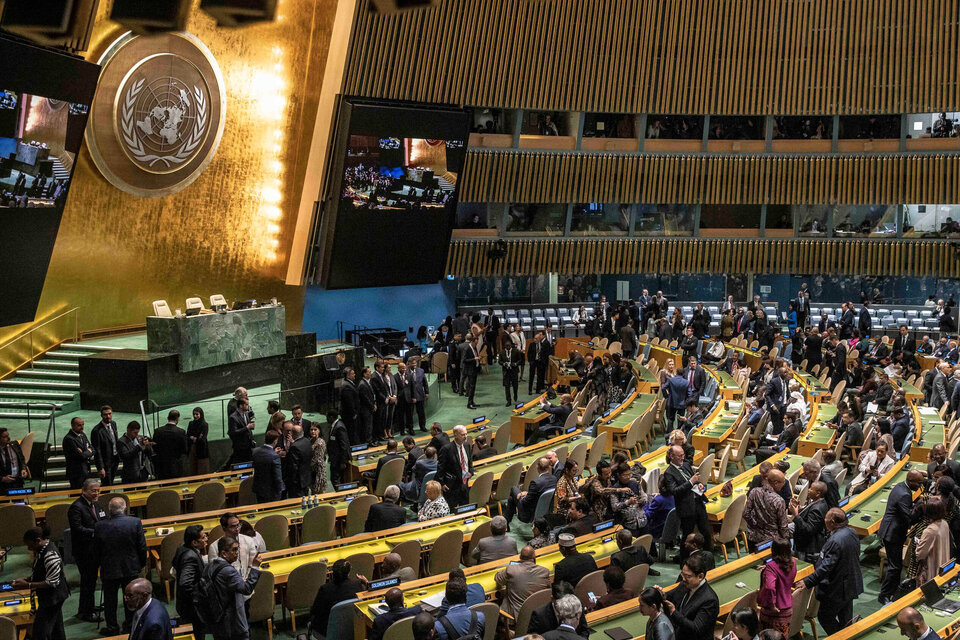 Con EE.UU. e Israel: Argentina votó en contra del ingreso de Palestina a la ONU