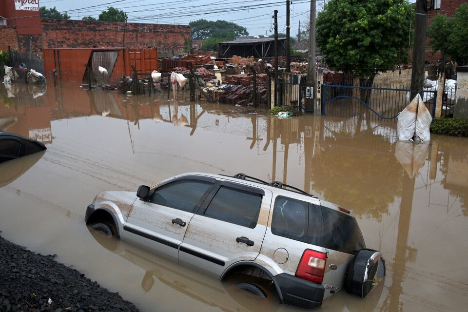 Inundaciones en Brasil: se contabilizaron 144 muertos por los temporales (Fuente: AFP)