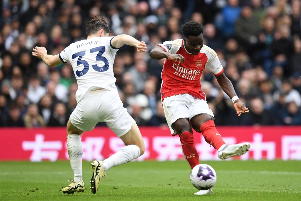 Tottenham perdió ante Arsenal en el duelo de hace dos semanas  (Fuente: Prensa Arsenal)