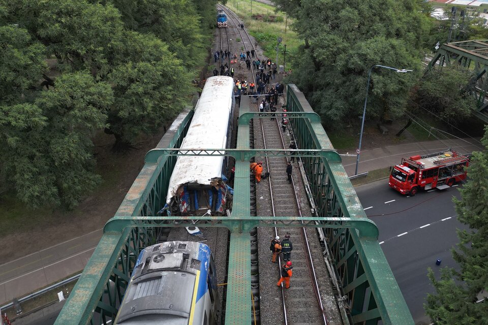 El accidente ferroviario reabrió el debate sobre la privatización de los ramales (Fuente: AFP)