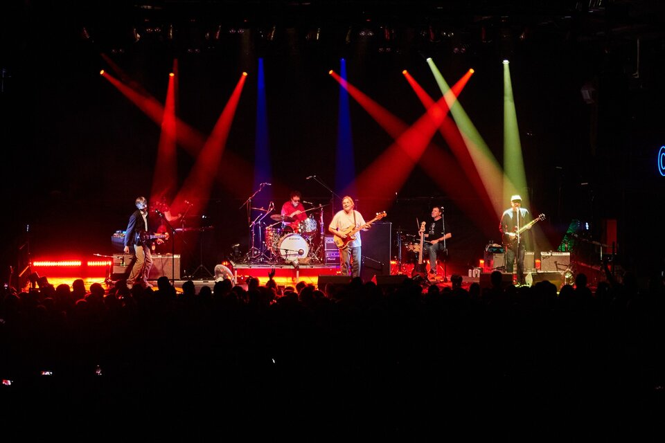 Los integrantes de Pavement mostraron el buen momento que atraviesan. (Fuente: Patricio Colombo)