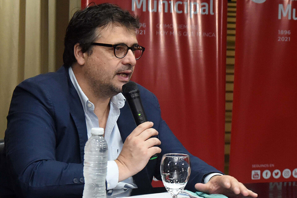 Secretario de Gobierno de Rosario Sebastián Chale. (Fuente: Prensa Municipalidad de Rosario)