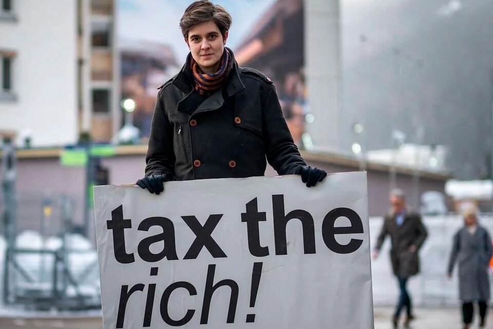 Marlene Engelhorn, la heredera de BASF, pidió por un impuesto a los ricos (Fuente: AFP)