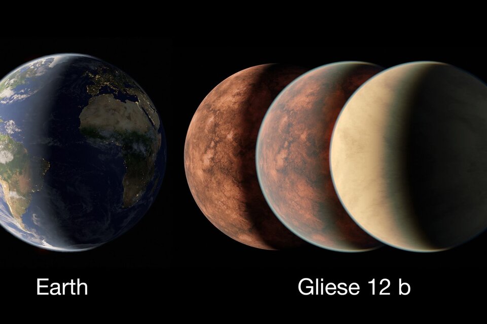 La NASA descubrió un exoplaneta similar a la Tierra y lo bautizó Gliese 12 b (Fuente: NASA)