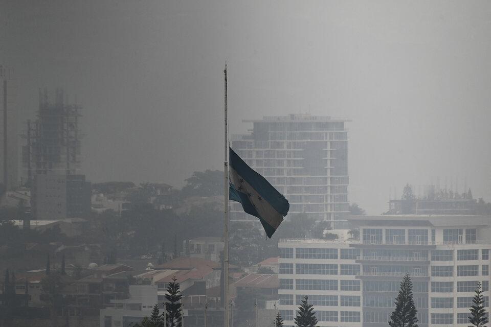 Tegucigalpa pierde visibilidad y calidad del aire muy seguido. (Fuente: AFP)