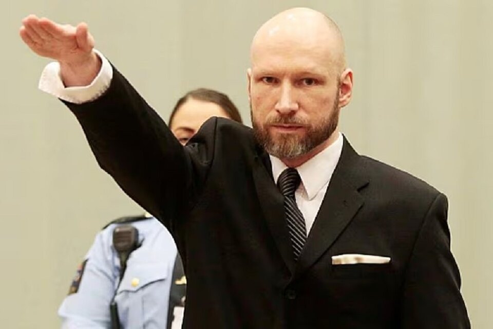 Anders Breivik fue condenado a 21 años de prisión en 2012. (Fuente: EFE)