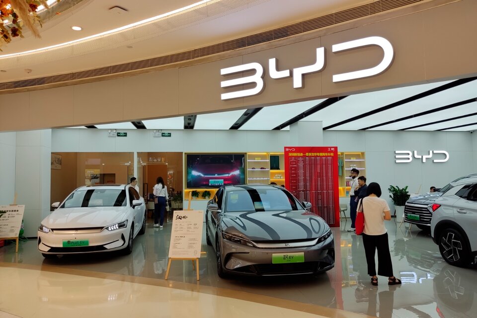 Autos eléctricos made in China