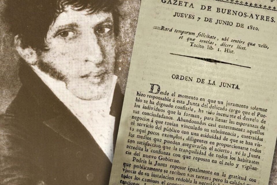 El 7 de junio de 1810 salía a las calles “La Gazeta de Buenos Ayres", el primer periódico argentino. (Fuente: AFP)