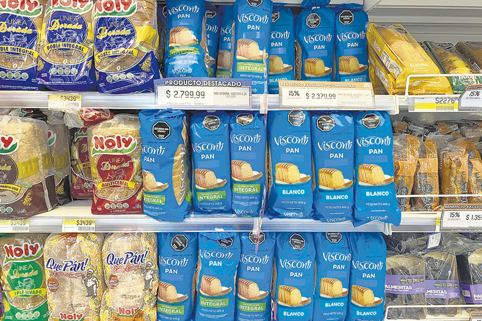 El pan lactal brasileño, la “estrella” de los nuevos importados.