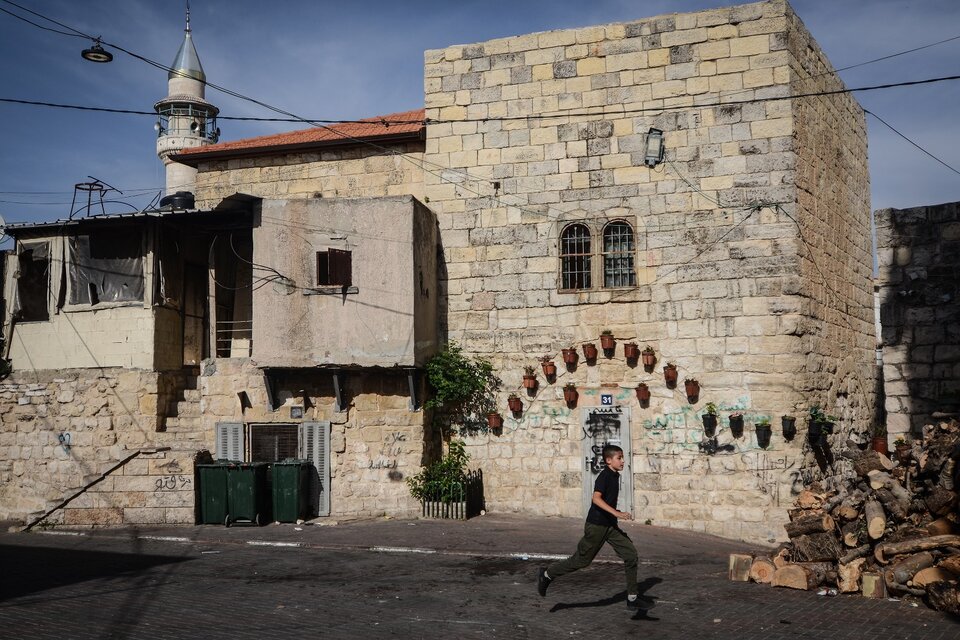 Ramalá, territorio palestino ocupado por Israel. Foto 2: La violencia es un hecho cotidiano en Cisjordania.