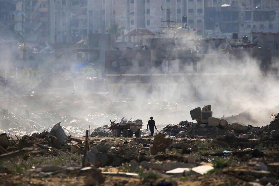 Israel sigue bombardeando Gaza pese a un nuevo llamado al alto el fuego (Fuente: AFP)