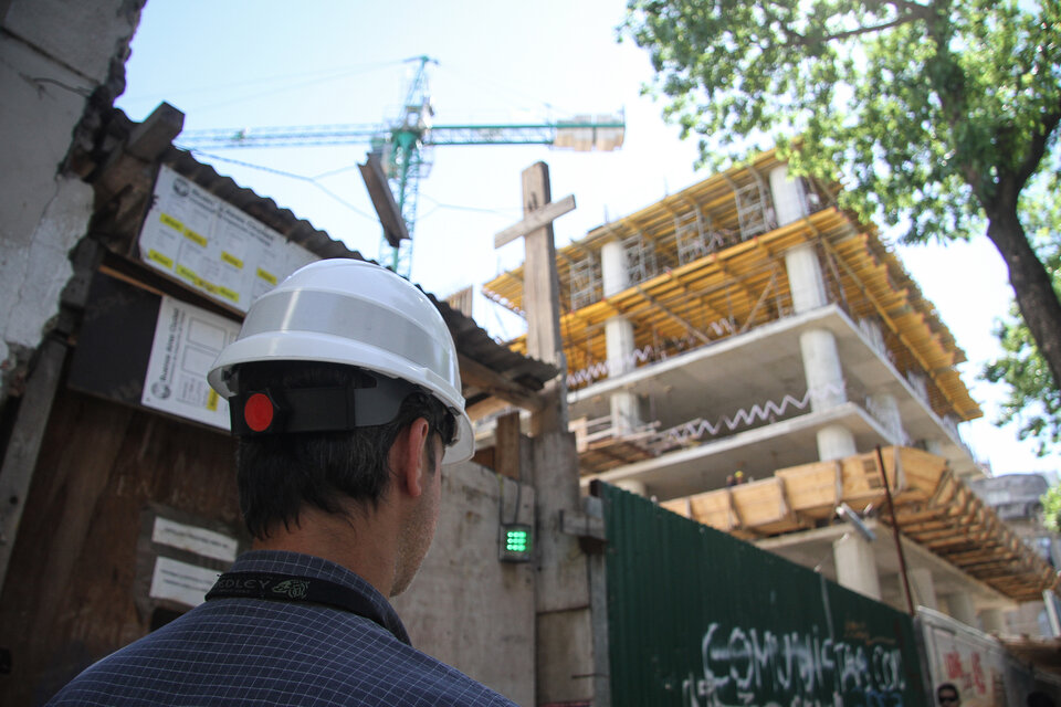 La construcción es uno de los sectores más afectados por la política económica (Fuente: Bernardino Avila)