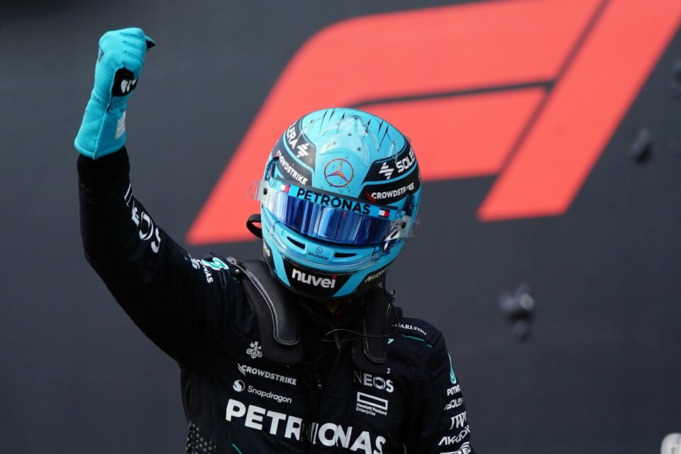 Fórmula 1: La increíble clasificación que Russell le ganó a Verstappen (Fuente: AFP)
