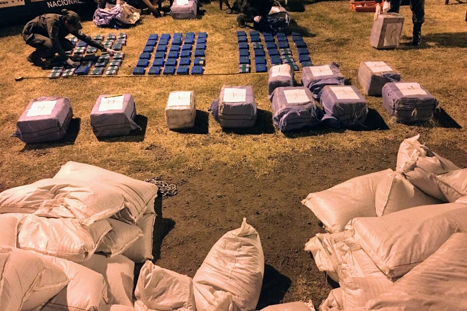 El operativo del año pasado en el peaje de General Lagos donde hallaron la droga