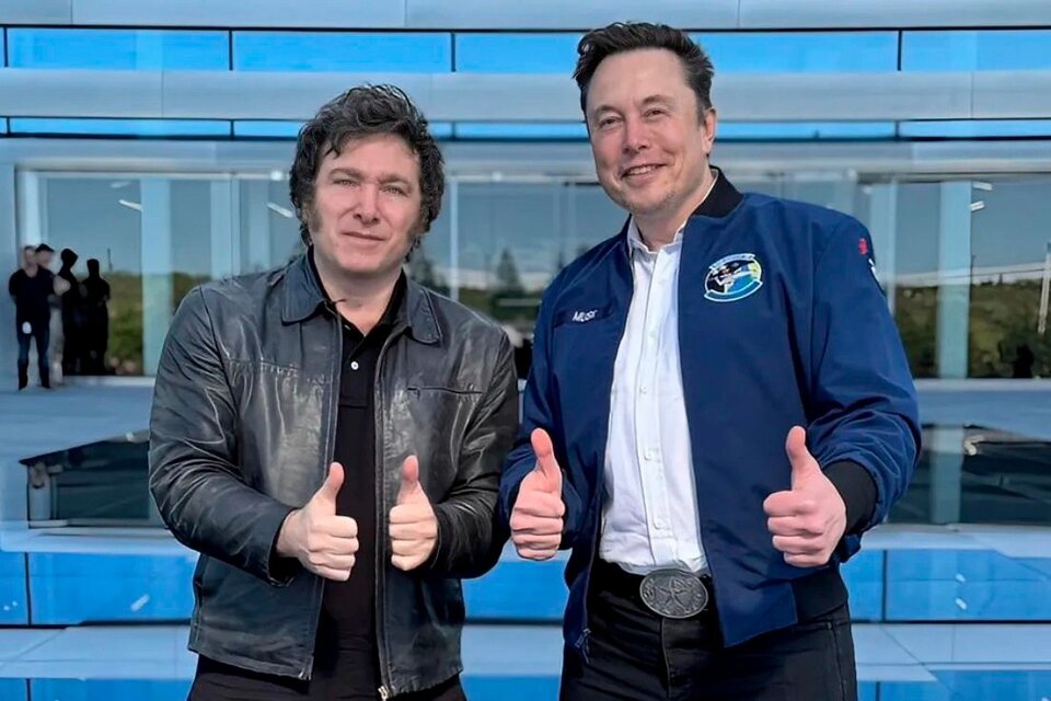 Javier Milei con Elon Musk. Derechas y nueva fase capitalista