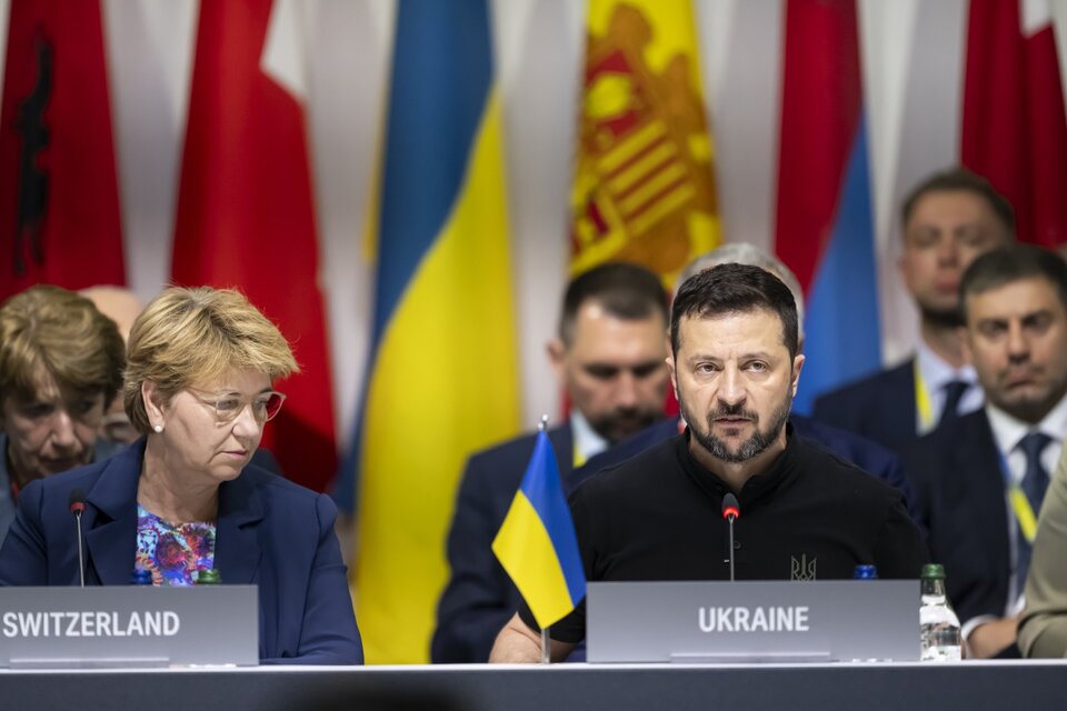 La Cumbre de Paz ratificó la integridad de Ucrania pero llamó a negociar con Rusia (Fuente: EFE)